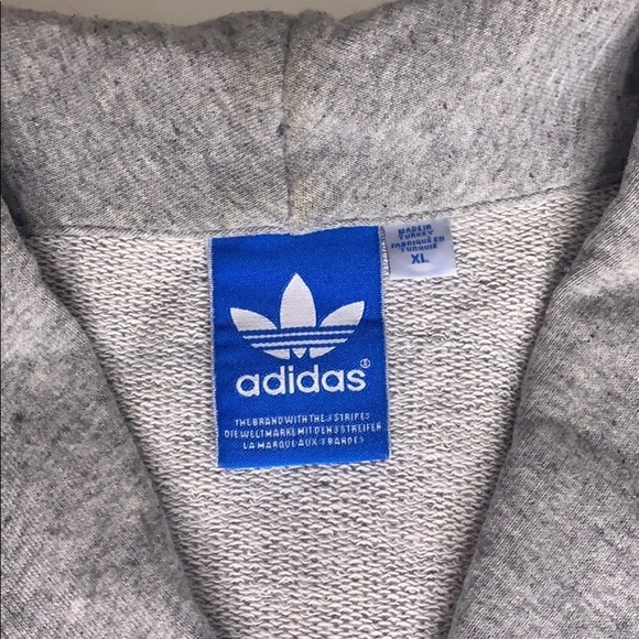 Vintage Adidas Preppy Men’s Shawl Collar Academia Cardigan sweater XL - Picture 3 of 9